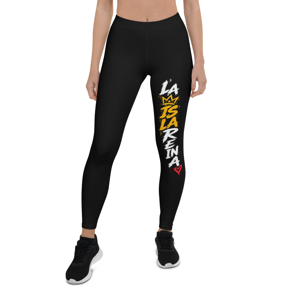La Isla Reina Script Leggings