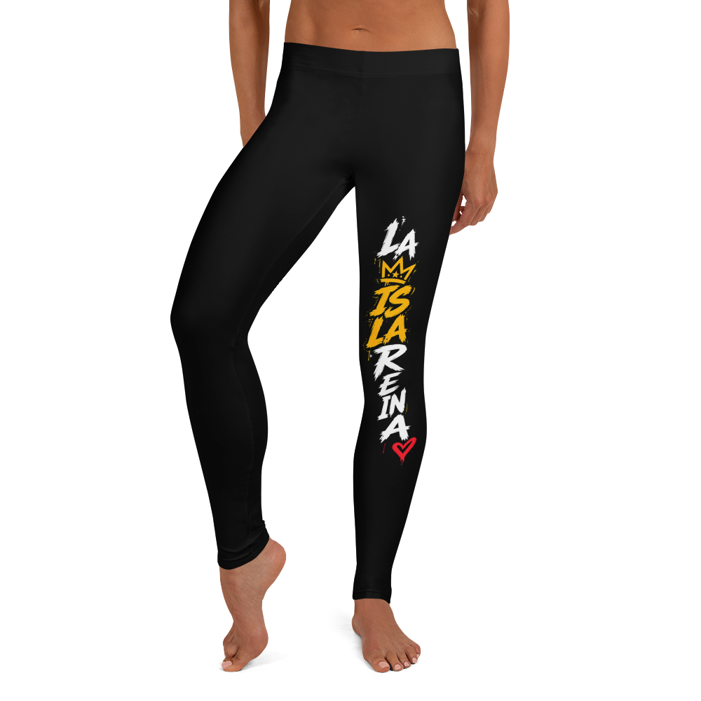 La Isla Reina Script Leggings