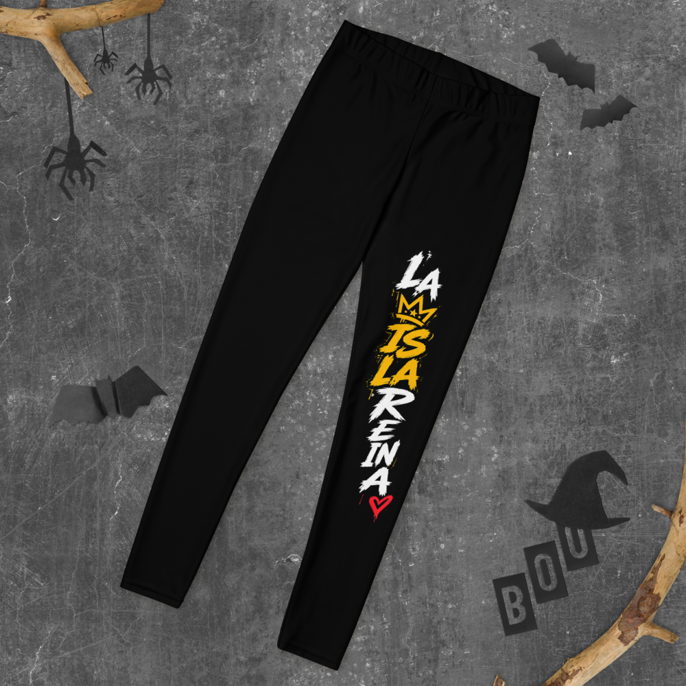 La Isla Reina Script Leggings